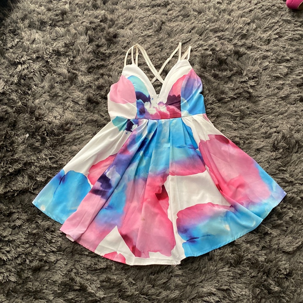 Water color dress